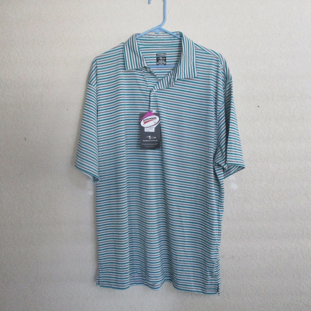PAGE & TUTTLE Cool  Swing Golf Shirt